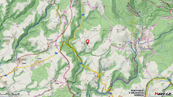 statická mapka umístění statická mapka umístění